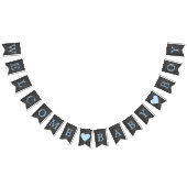 Welkom Baby Boy Chalkboard Look Vlaggetjes (Alle)