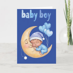 Welkom Baby Boy Kaart