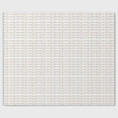 Welkom Baby Cadeaupapier (Vlak)