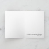 Welkom Baby Doop Gezegende Maagd Maria Katholiek Kaart (Binnen)