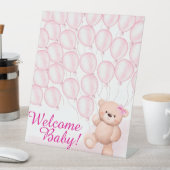 Welkom Baby! douchesignage Reclamebord Met Voetstuk (Insitu)