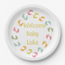 Welkom Baby Feet Personaliseer gunsttags