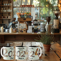 Welkom Baby Fotocollage Mok - Aangepaste Naam