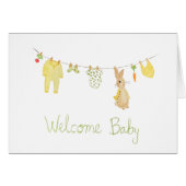 Welkom baby genderneutraal (Voorkant Horizontaal)