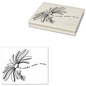 Welkom Baby Girl Rubberstempel (Gestempeld)