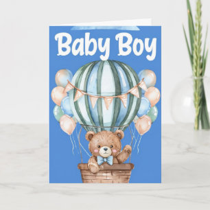Welkom Baby Jongen Kaart