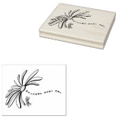 Welkom Baby Jongen Rubberstempel (Gestempeld)