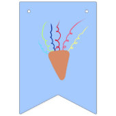 Welkom baby jongen vlaggetjes (Tweede vlag)