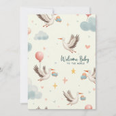 Welkom Baby Kaart (Voorkant)