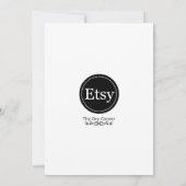 Welkom Baby Meisje Baby shower Kaart (Achterkant)