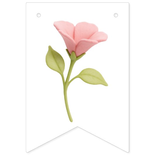 Welkom Baby Meisje Kitten Vlaggetjes (Tweede vlag)