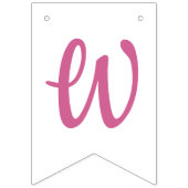 Welkom Baby Meisje Kitten Vlaggetjes (Derde vlag)