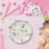 Welkom Baby Papieren Bordje (Feest)