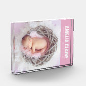 Welkom Baby Pink Fotoblokken (Links)