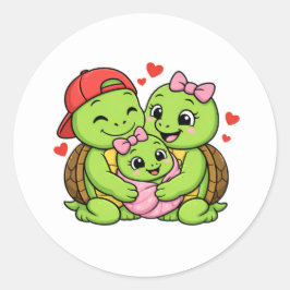 Welkom Baby Ronde Sticker