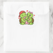 Welkom Baby Ronde Sticker (Tas)