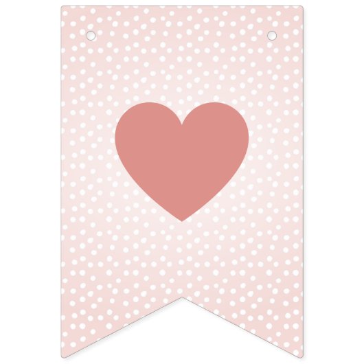 Welkom Baby Roze Giraffe Wild Safari Baby shower Vlaggetjes (Eerste vlag)