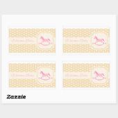 Welkom Baby Roze Meisje Sticker (Vel)