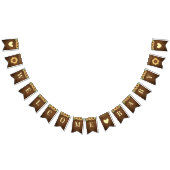 Welkom Baby Rustic Sunflower Herfst Shower Sprinkl Vlaggetjes (Alle)