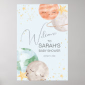 Welkom Baby shower buitenruimte Poster (Voorkant)