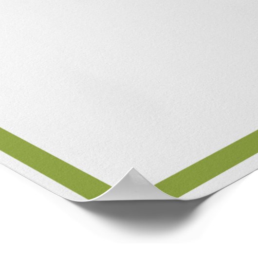 Welkom Baby shower Cute Monkeys Poster (Hoek)