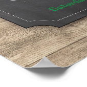 Welkom Baby shower Sign Poster (Hoek)