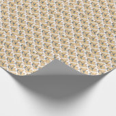 welkom Baby shower unisex jongen of meisje Cadeaupapier (Hoek)