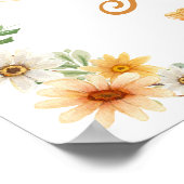 Welkom Baby shower van mama Poster (Hoek)