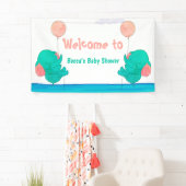 Welkom baby spandoek (Insitu)