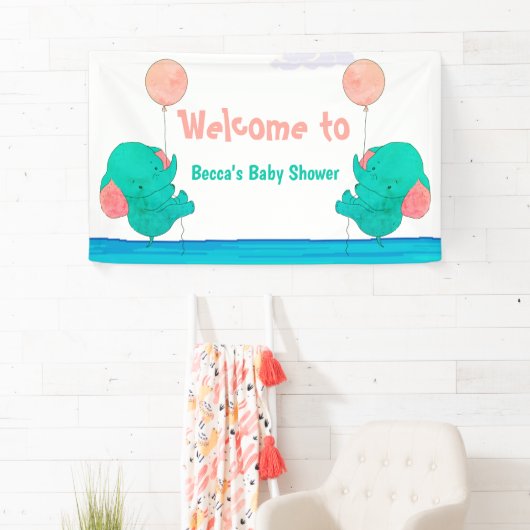 Welkom baby spandoek (Insitu)