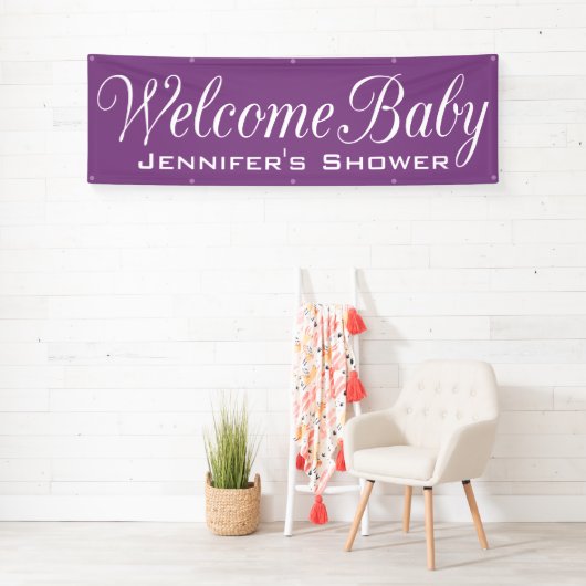 Welkom Baby Spandoek (Insitu)