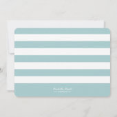 Welkom Baby Sweetly Framed Geboorteaankondiging Aankondiging (Achterkant)