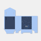 Welkom babyjongen Favor Box Bedankdoosjes (Uitgevouwen)