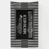 Welkom Bachelor Party Spandoek (Verticaal)