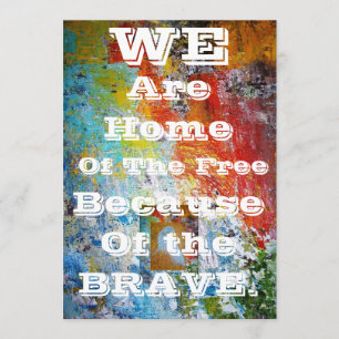 Welkom Back Party Invation. Kaart