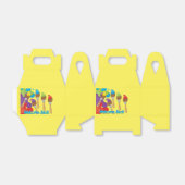 Welkom back-penselen primaire kleuren bedankdoosjes (Uitgevouwen)