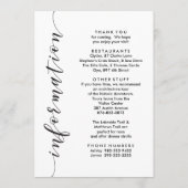 Welkom bag Weduwroute & Informatiekaart Programmakaart (Achterkant)