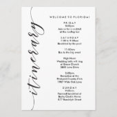 Welkom bag Weduwroute & Informatiekaart Programmakaart (Voorkant)