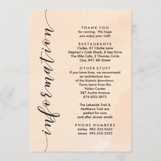 Welkom bag Weduwroute & Informatiekaart Programmakaart (Achterkant)