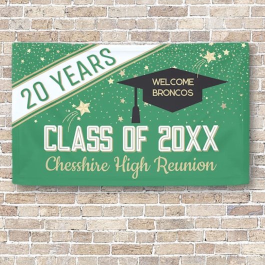 Welkom banner! 20-jarige klasreünie Banner