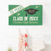 Welkom banner! 20-jarige klasreünie Banner (Insitu)