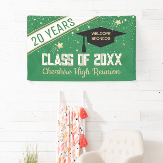 Welkom banner! 20-jarige klasreünie Banner (Insitu)