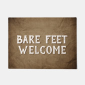 Welkom bare Feet Deurmat (Voorkant)