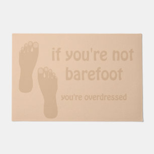 Welkom Barefoot Hippie Deurmat