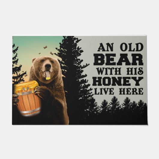 Welkom beer Mat, Beer Doormat, Beer Lover Gift Deurmat (Voorkant)
