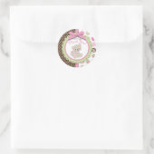 Welkom Beer Meisje TY Sticker (Tas)