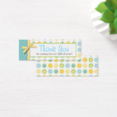 Welkom Beer TY Skinny Gift Label Mini Visitekaartjes (Bureau)