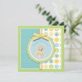 Welkom Beer Uitnodigingsplein Kaart (Staand voorkant)