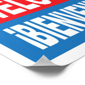 Welkom Bienvenidos Engels en Spaans teken Poster (Hoek)