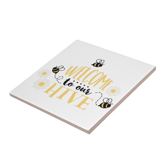 Welkom bij  Hive Tegeltje (Zijkant)